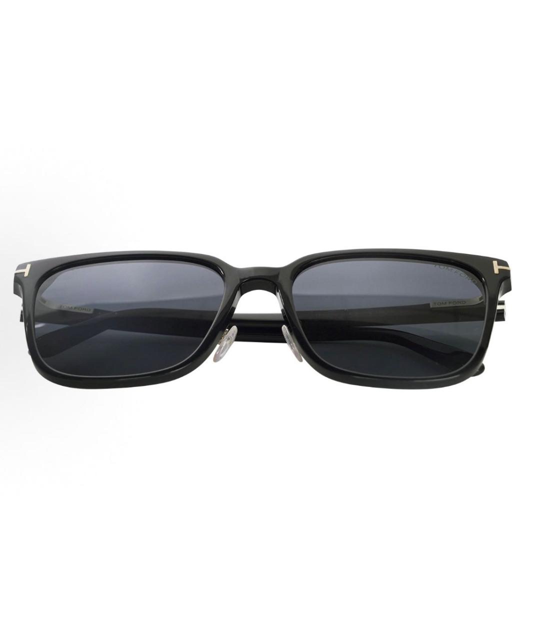 TOM FORD Черные пластиковые солнцезащитные очки, фото 5