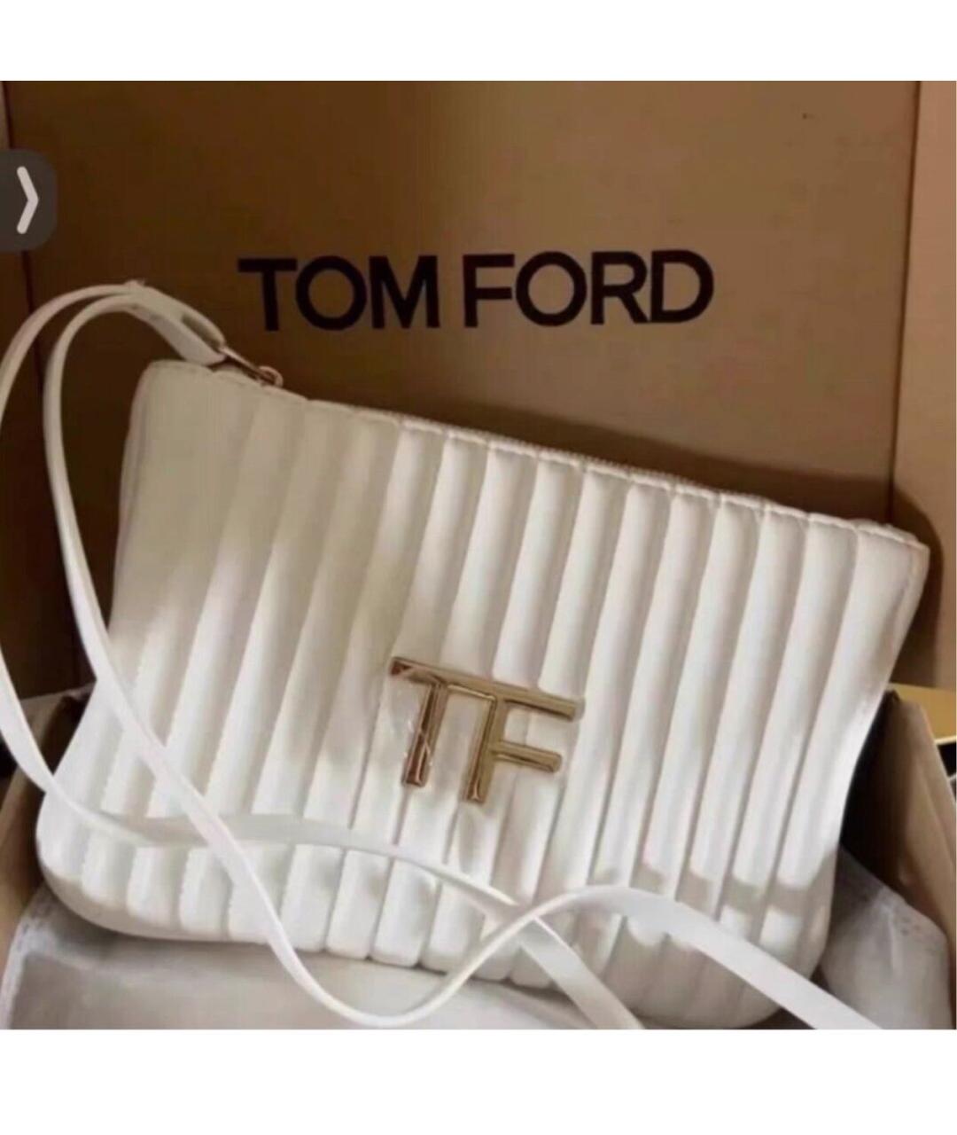 TOM FORD Белая косметичка, фото 6