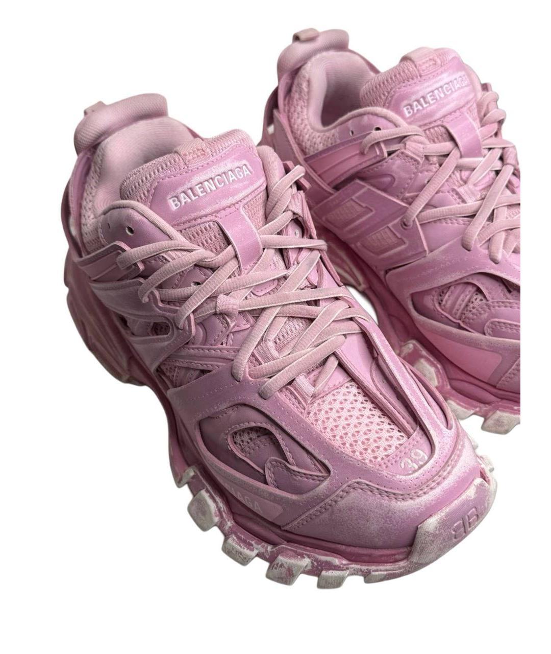BALENCIAGA Розовые кроссовки, фото 4