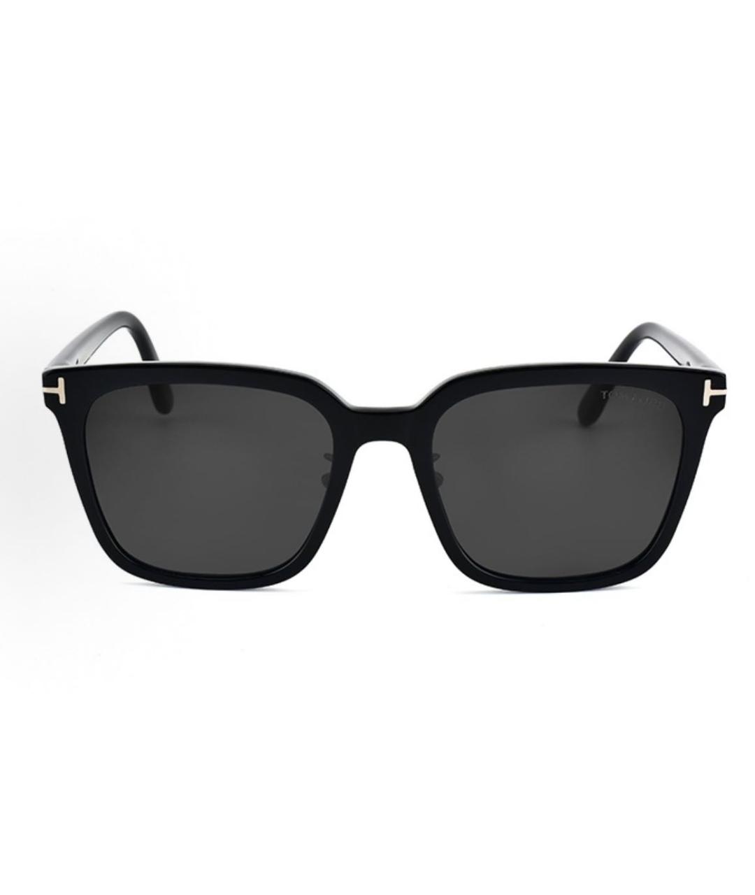 TOM FORD Черные пластиковые солнцезащитные очки, фото 4