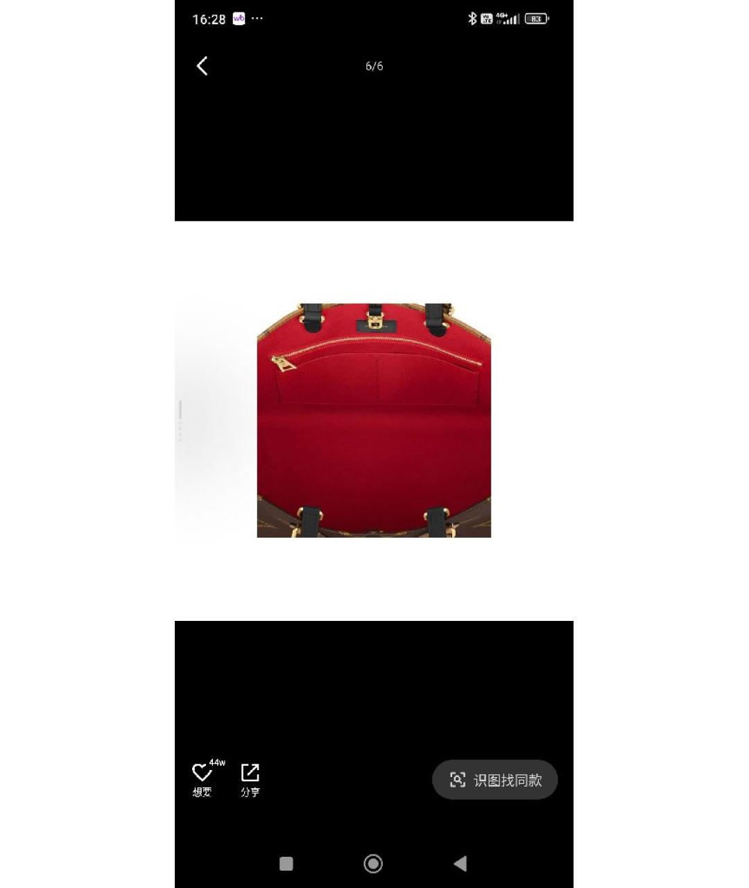 LOUIS VUITTON Сумка через плечо, фото 4