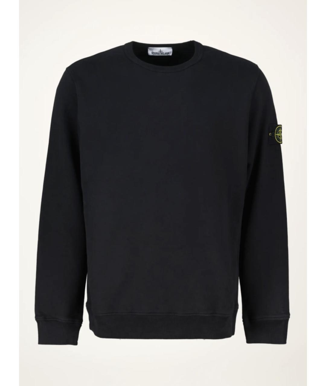 STONE ISLAND Темно-синий джемпер / свитер, фото 2