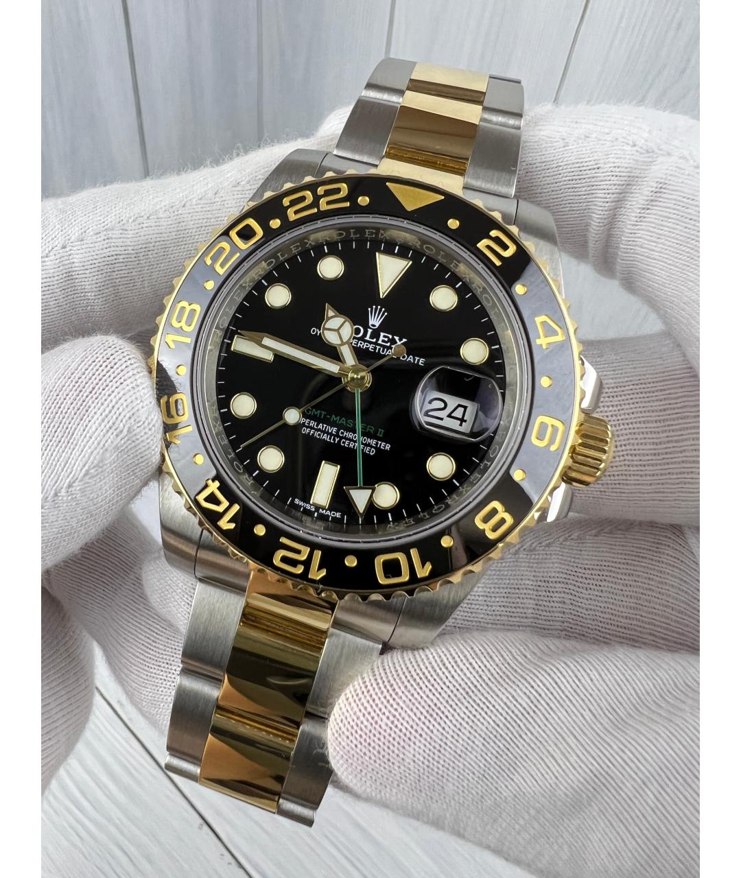 ROLEX Золотые часы из желтого золота, фото 2