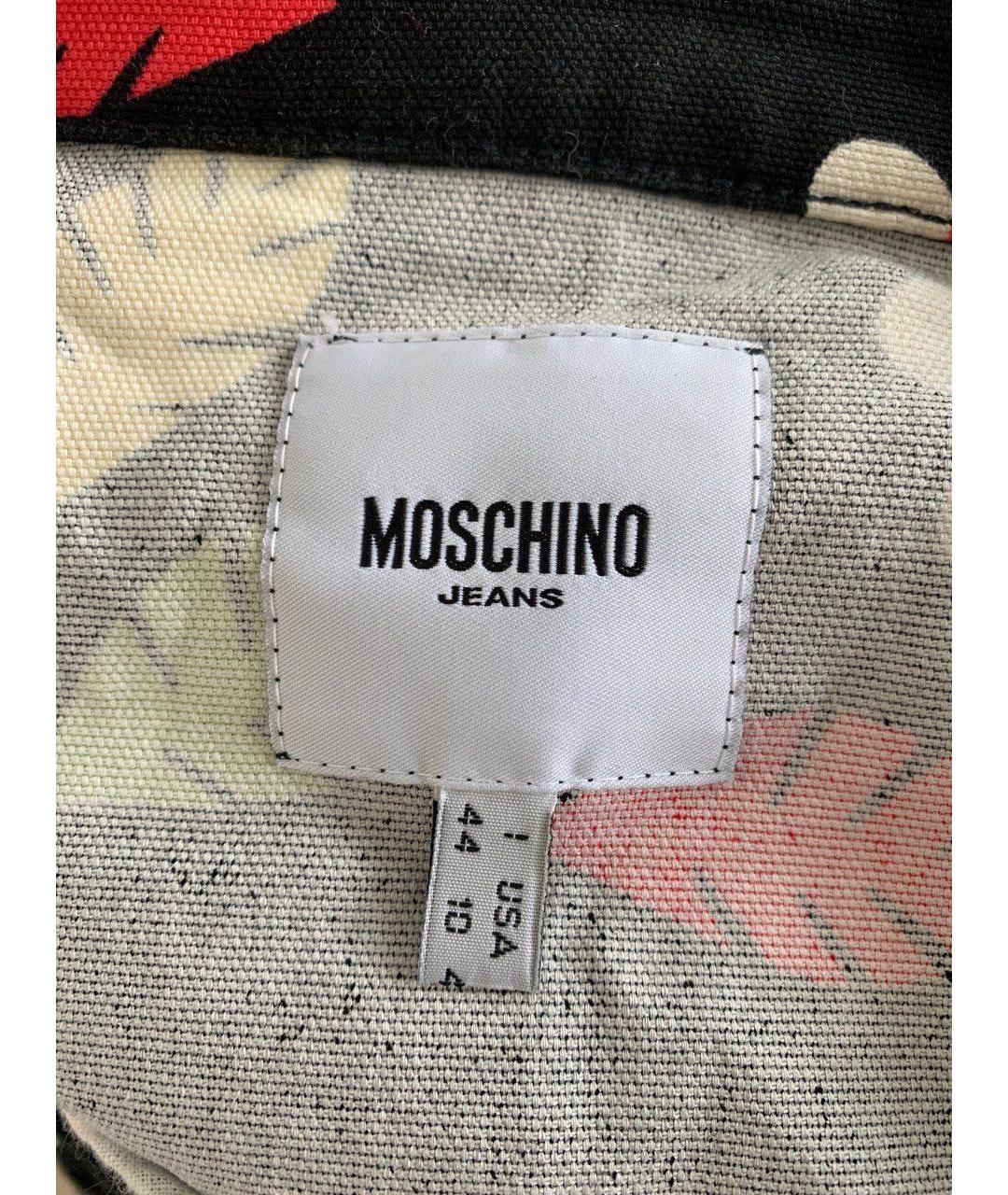 MOSCHINO Мульти хлопковый жакет/пиджак, фото 5