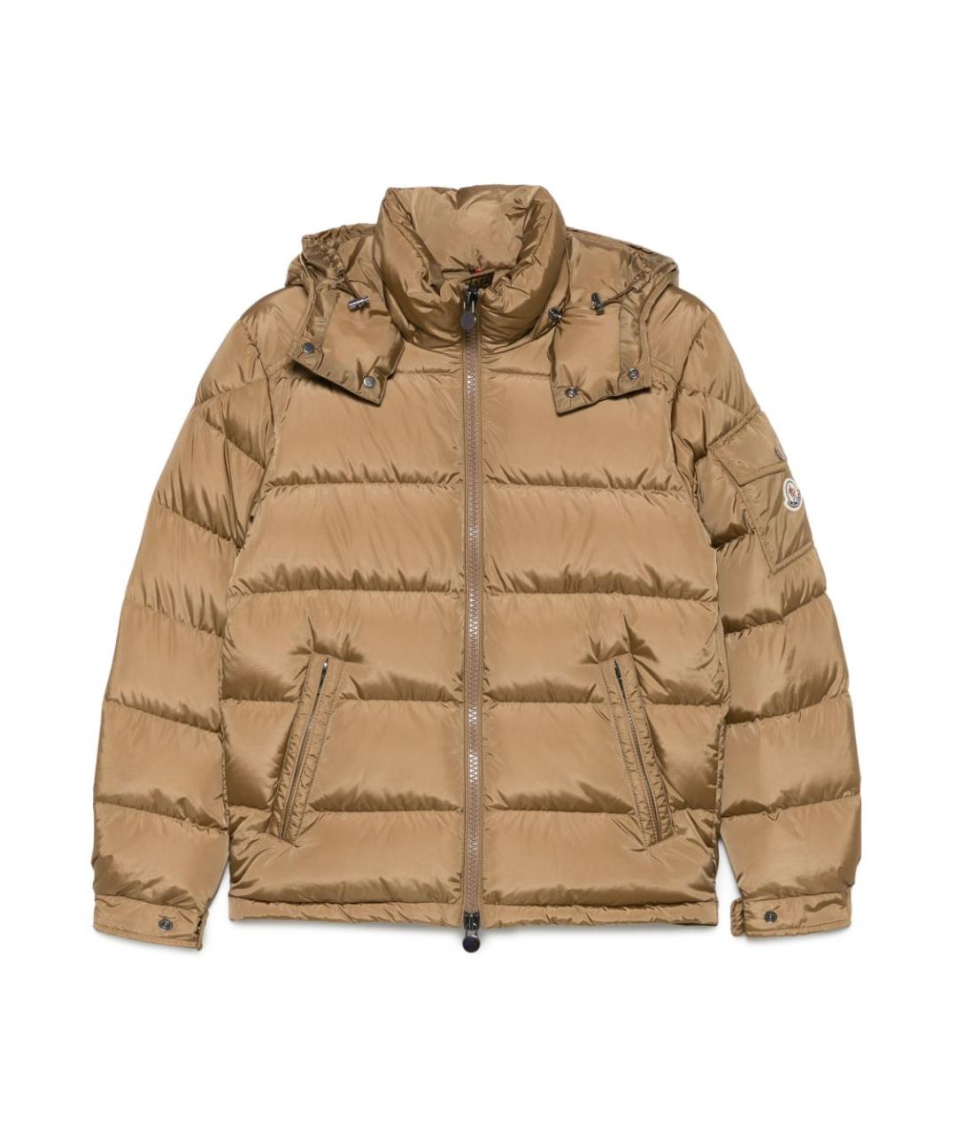 MONCLER Бежевая куртка, фото 1