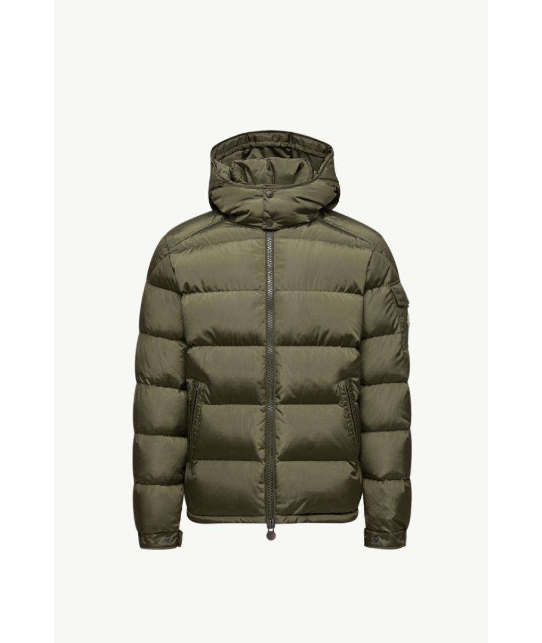MONCLER Зеленая куртка, фото 1