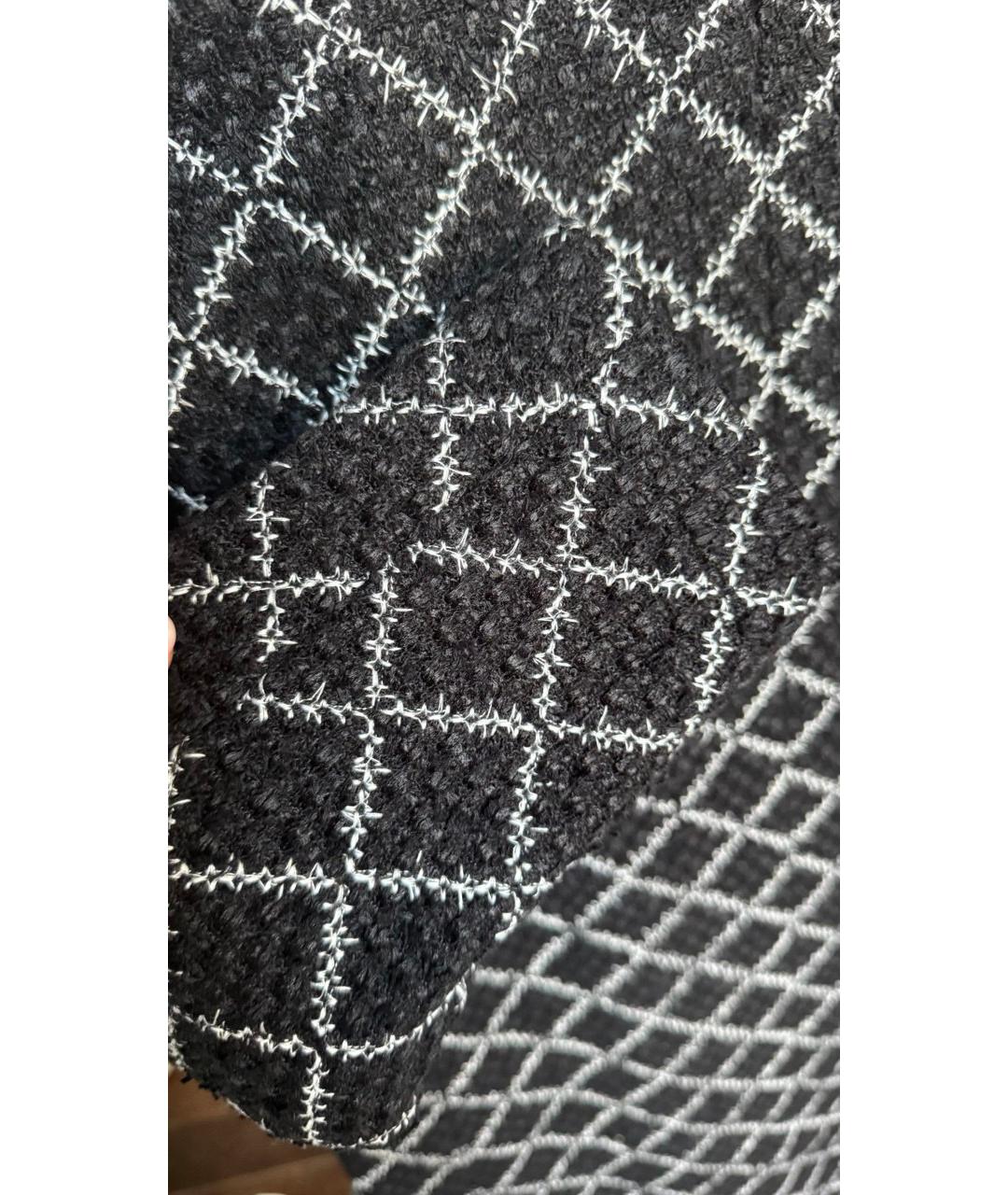 CHANEL Черное пальто, фото 4