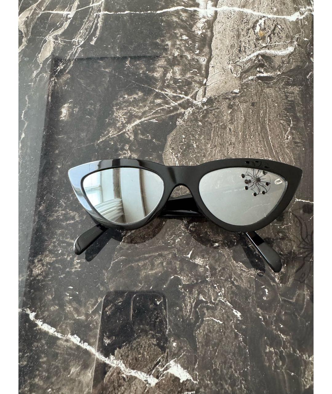 CELINE Черные пластиковые солнцезащитные очки, фото 5