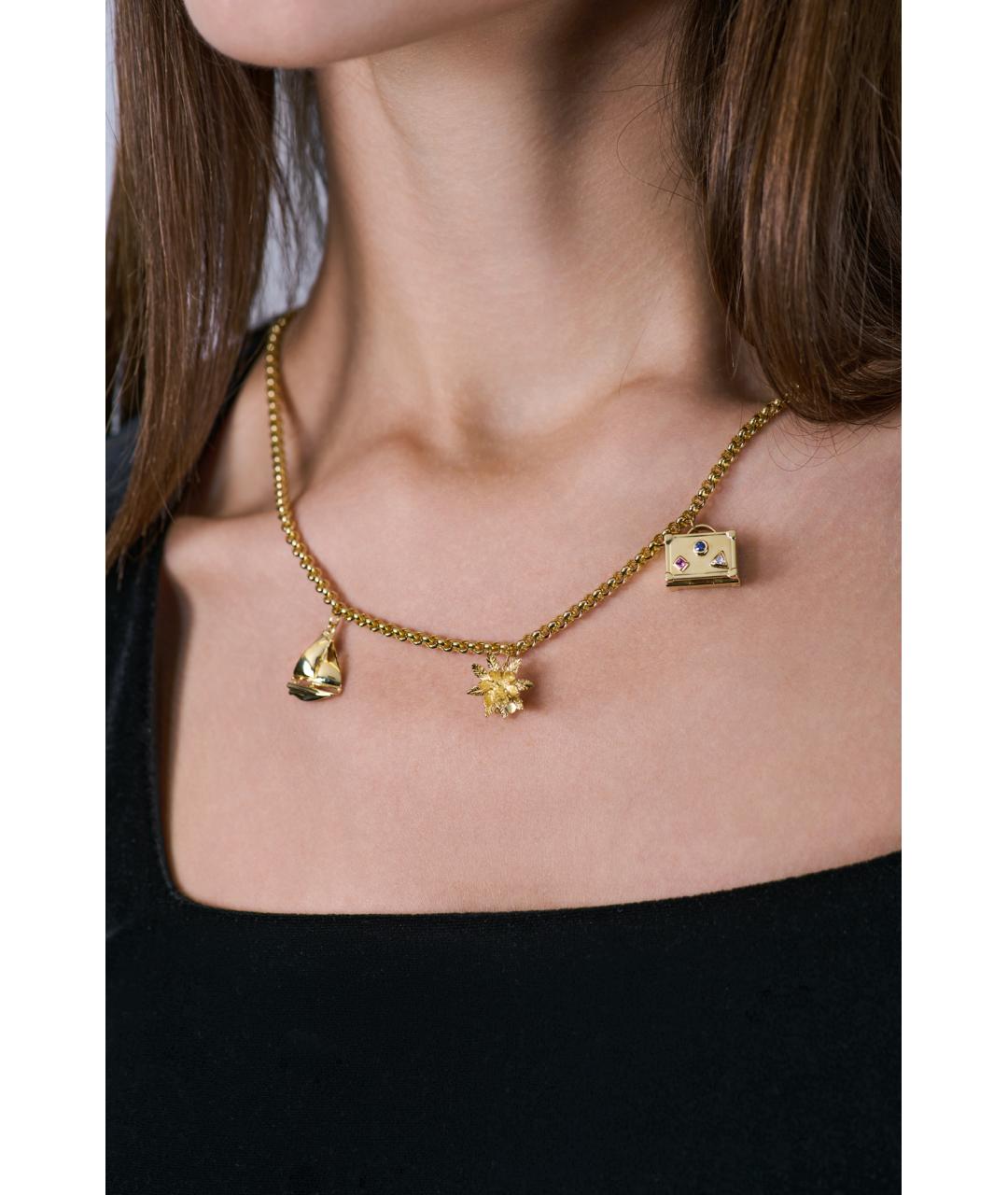 TIFFANY&CO Золотая подвеска из желтого золота, фото 2