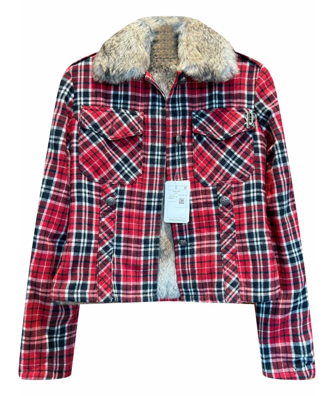 PHILIPP PLEIN Красная куртка, фото 1