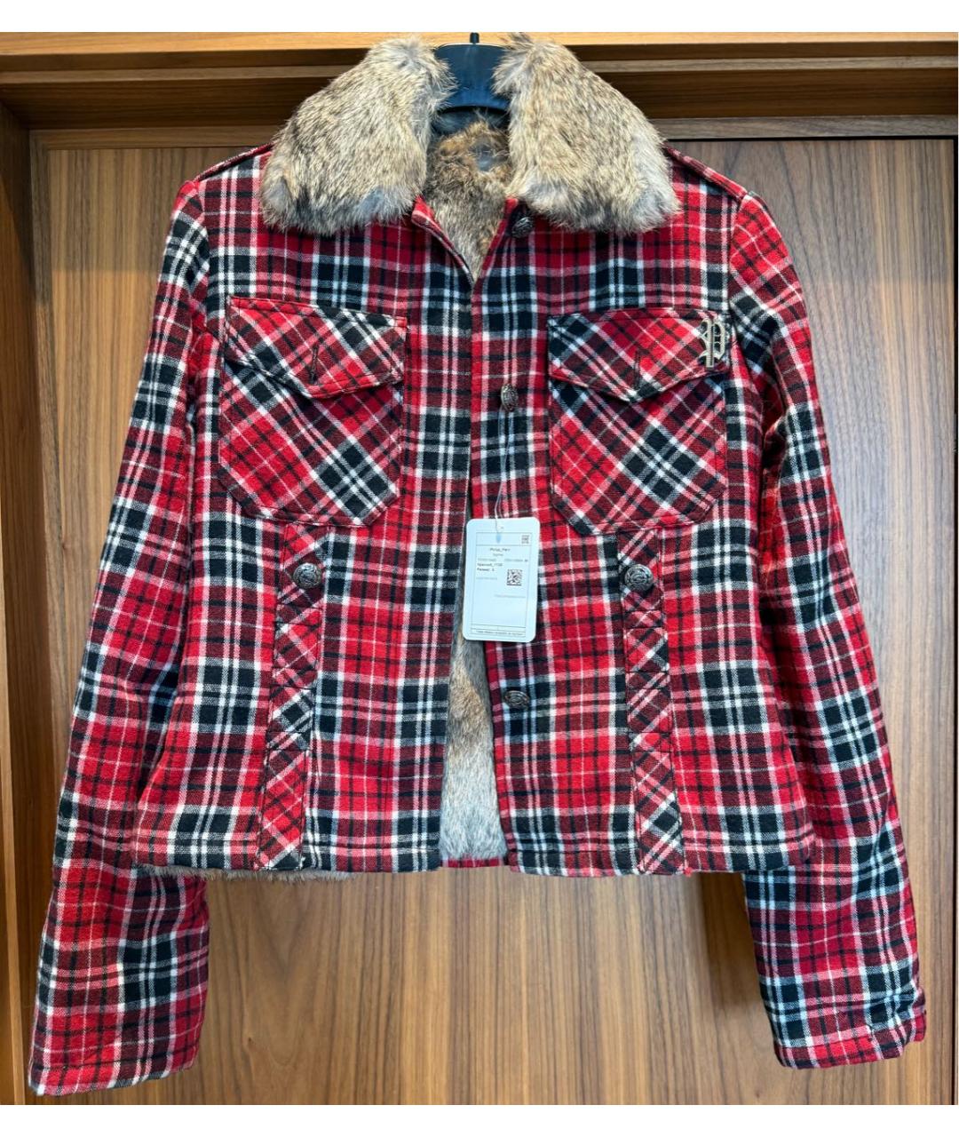PHILIPP PLEIN Красная куртка, фото 7
