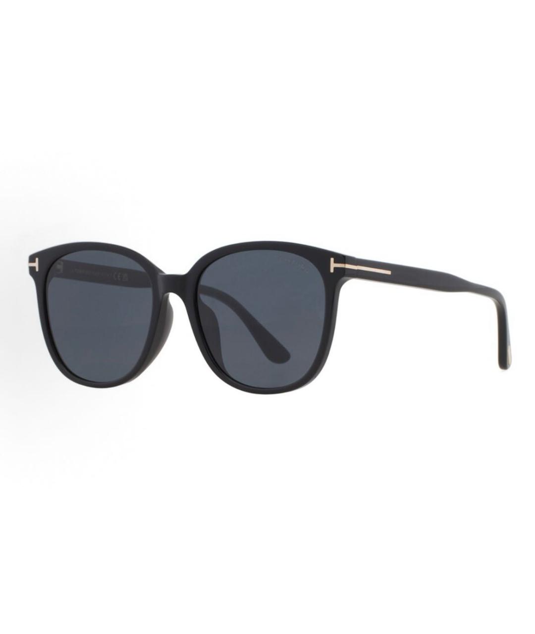 TOM FORD Черные пластиковые солнцезащитные очки, фото 5