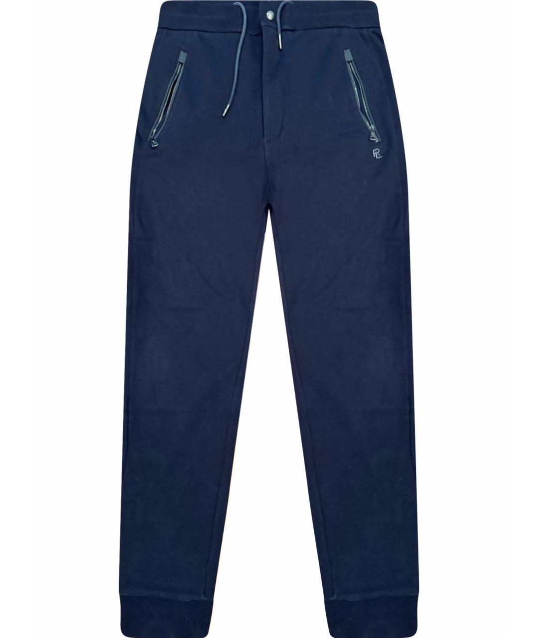 RALPH LAUREN Темно-синие повседневные брюки, фото 1
