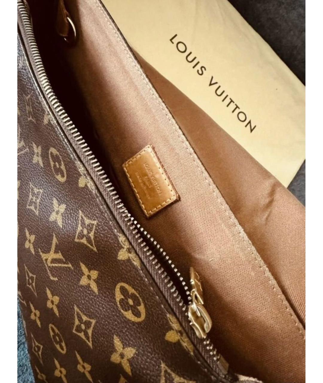 LOUIS VUITTON Коричневая сумка на плечо, фото 4