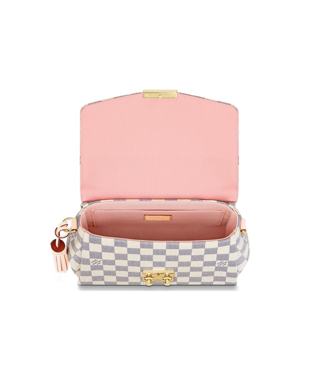 LOUIS VUITTON Бежевая сумка через плечо, фото 4