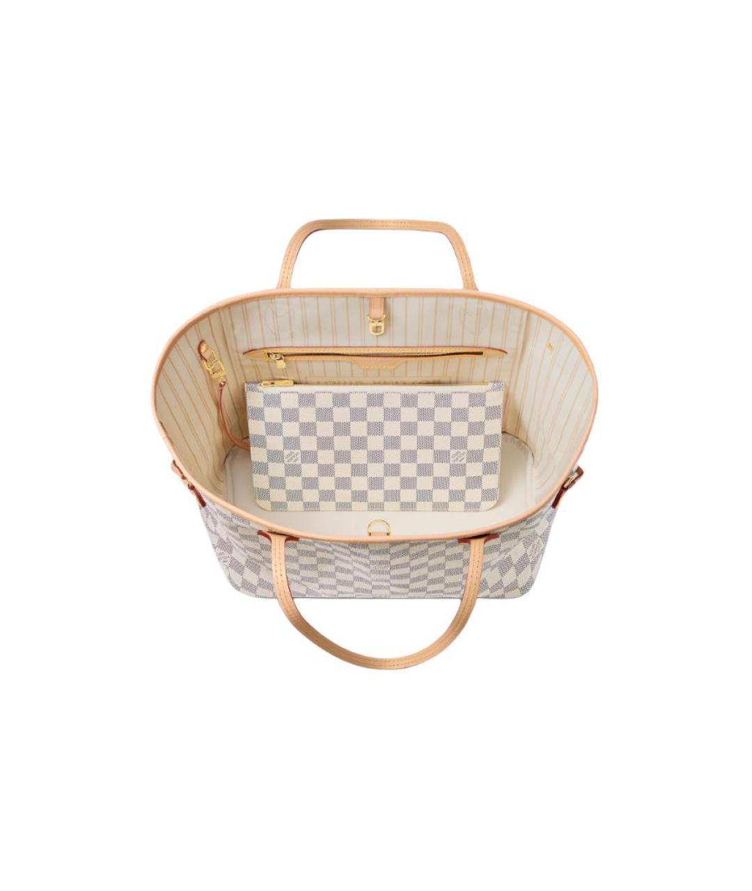 LOUIS VUITTON Бежевая сумка тоут, фото 3