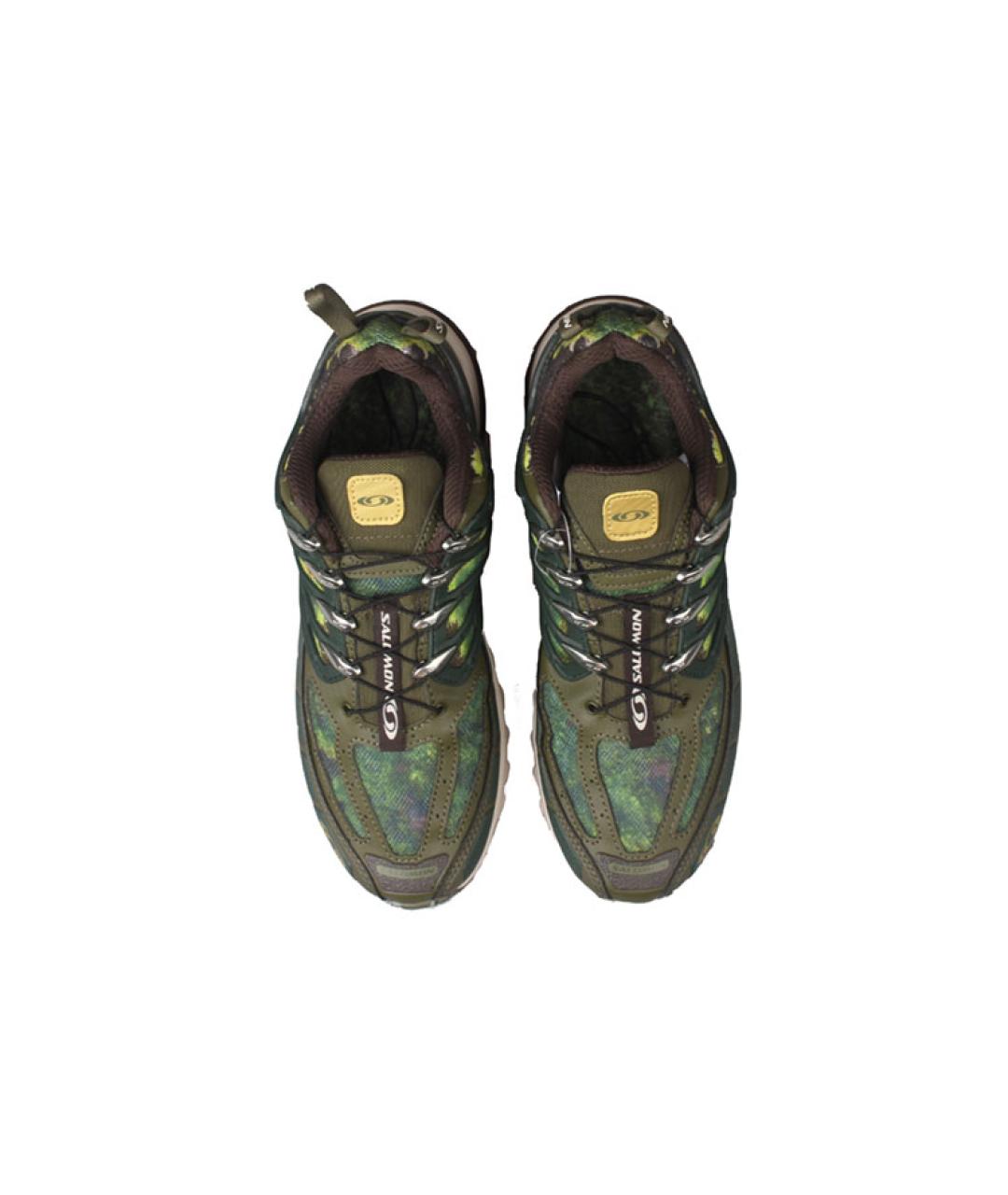 SALOMON Зеленые кроссовки, фото 4