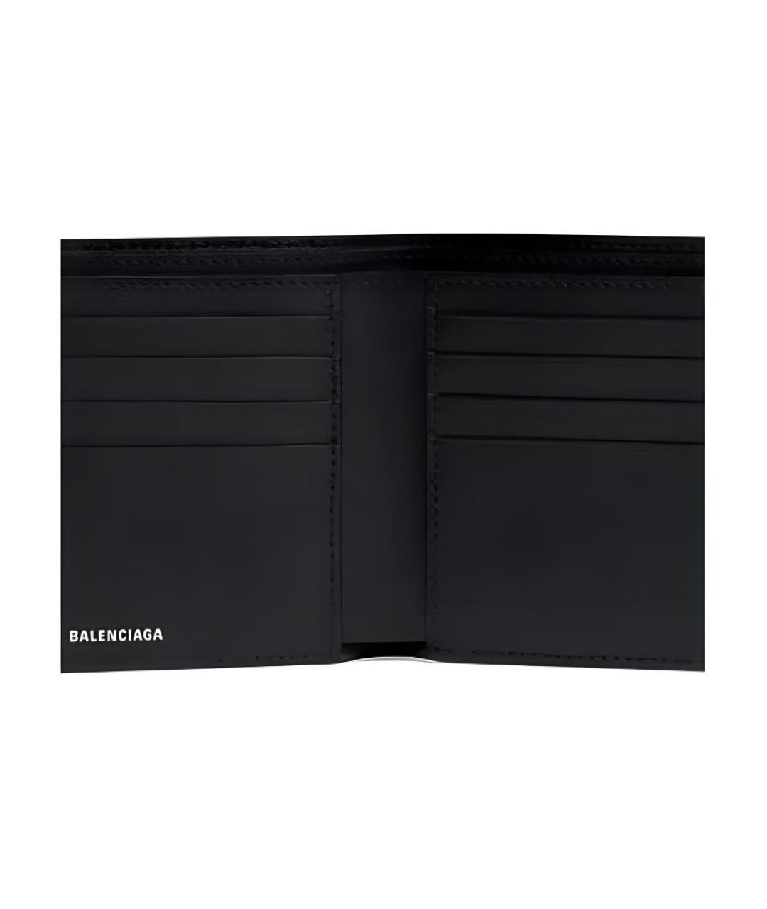 BALENCIAGA Черный кошелек, фото 4