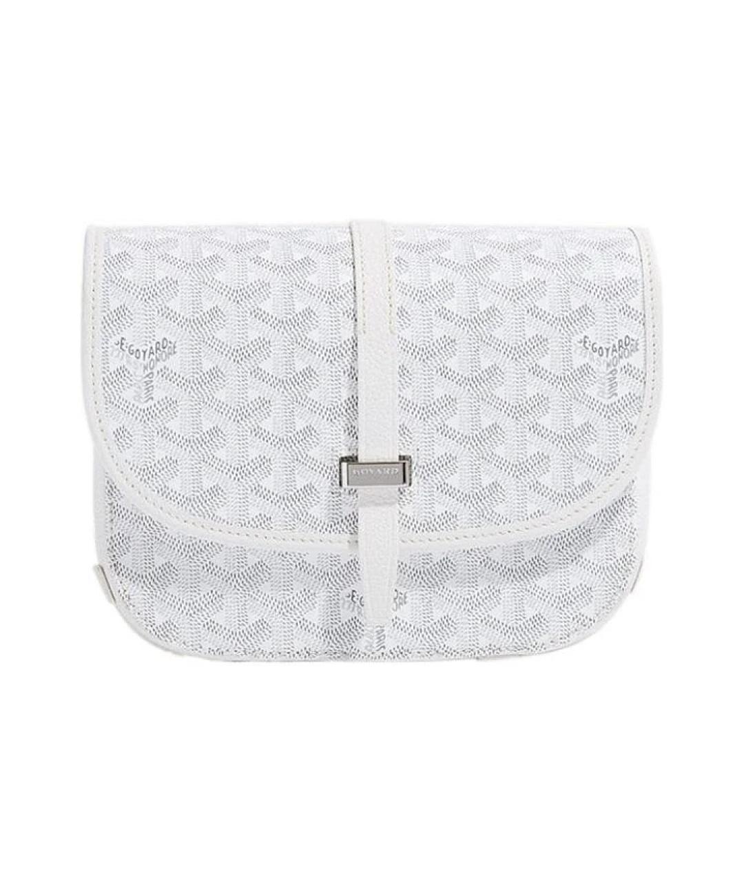 GOYARD Белая сумка через плечо, фото 2