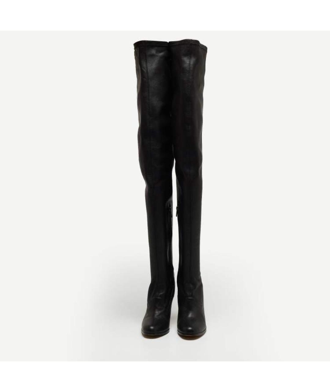 JIMMY CHOO Черные ботфорты, фото 2