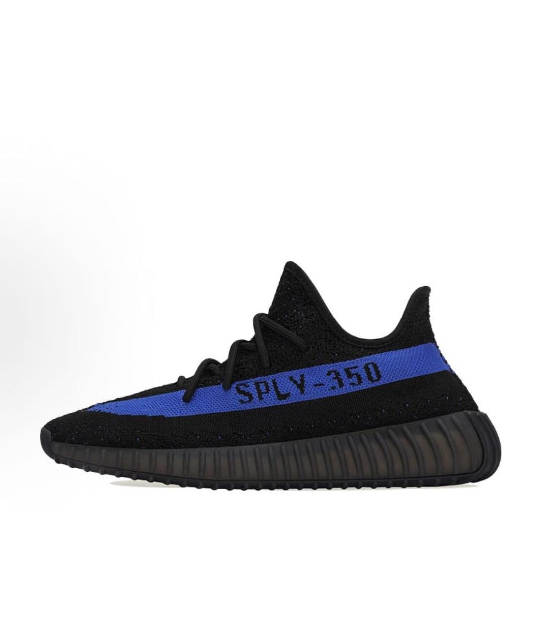 ADIDAS YEEZY Черные низкие кроссовки / кеды, фото 5
