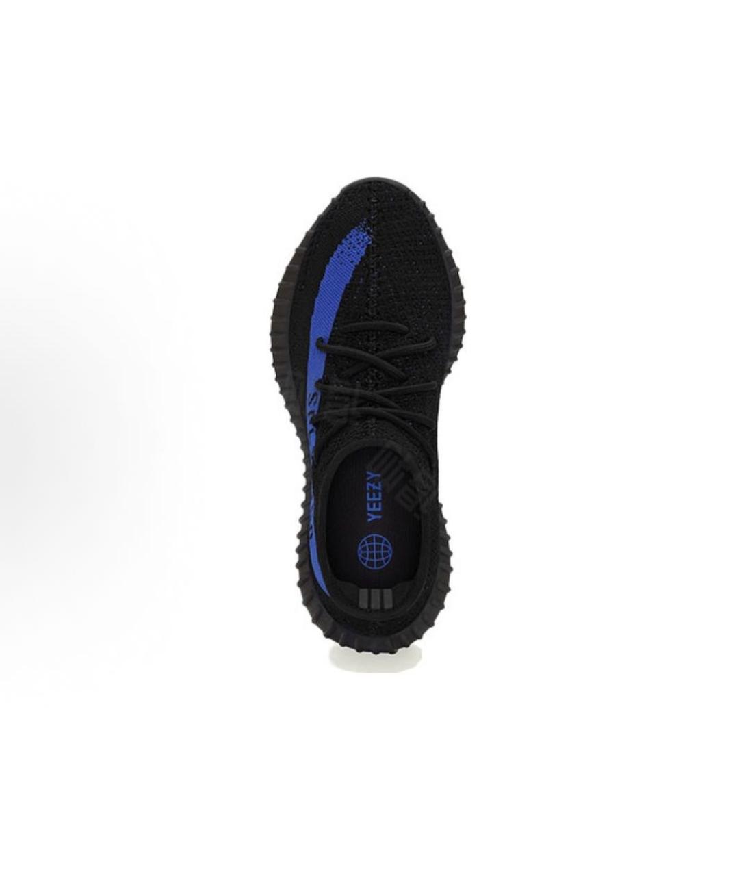 ADIDAS YEEZY Черные низкие кроссовки / кеды, фото 3