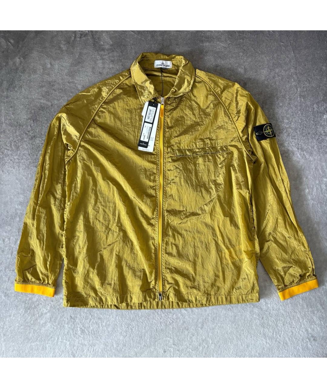 STONE ISLAND Горчичная куртка, фото 9