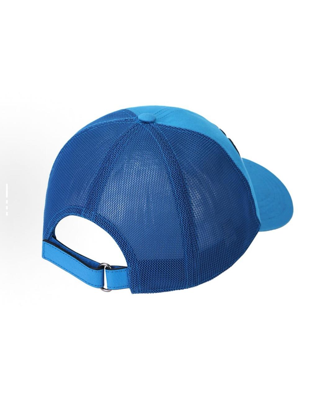 GUCCI Синяя хлопковая кепка/бейсболка, фото 4