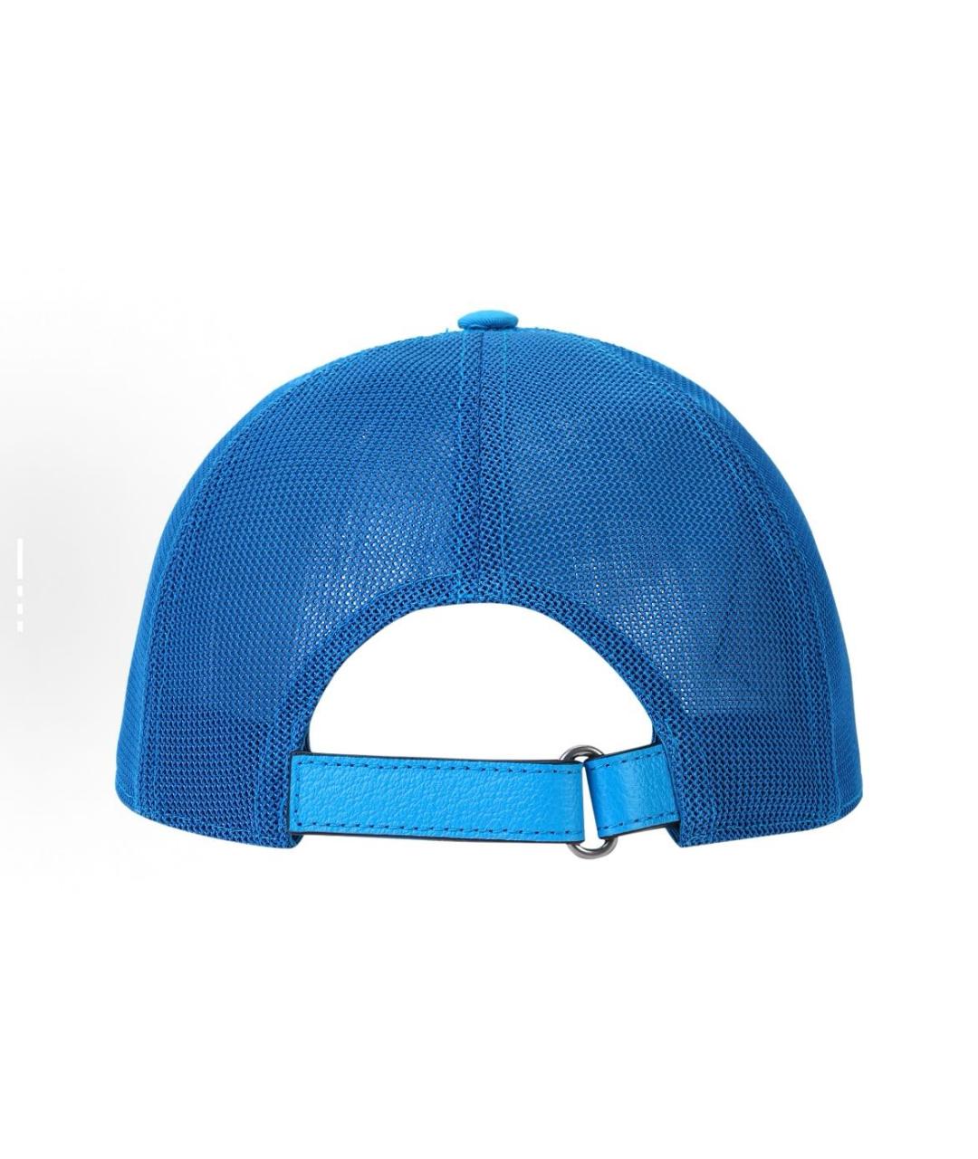 GUCCI Синяя хлопковая кепка/бейсболка, фото 3