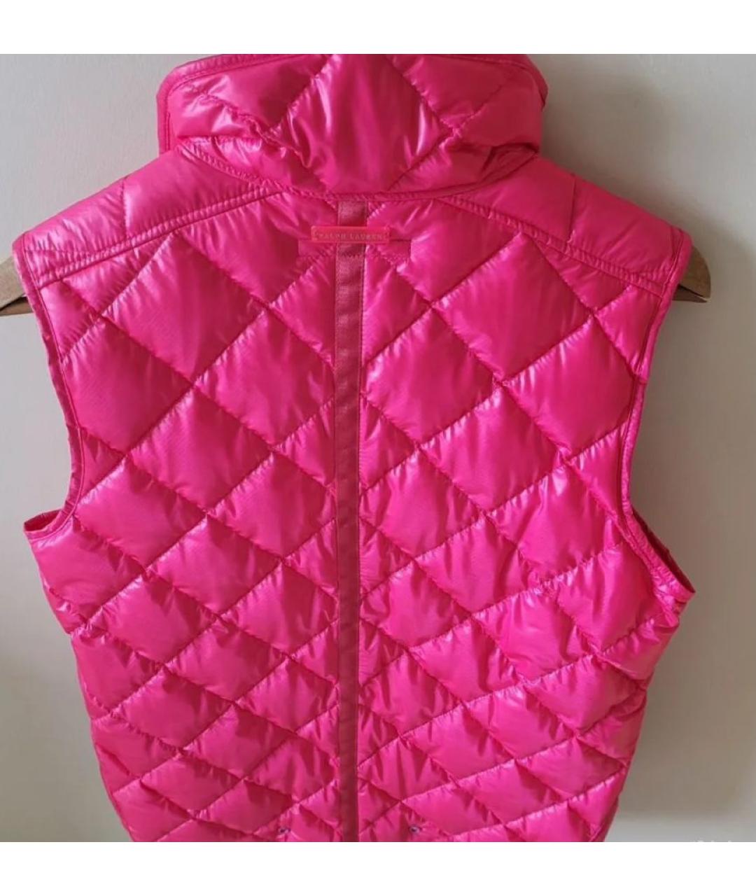 RALPH LAUREN Фуксия жилет, фото 5