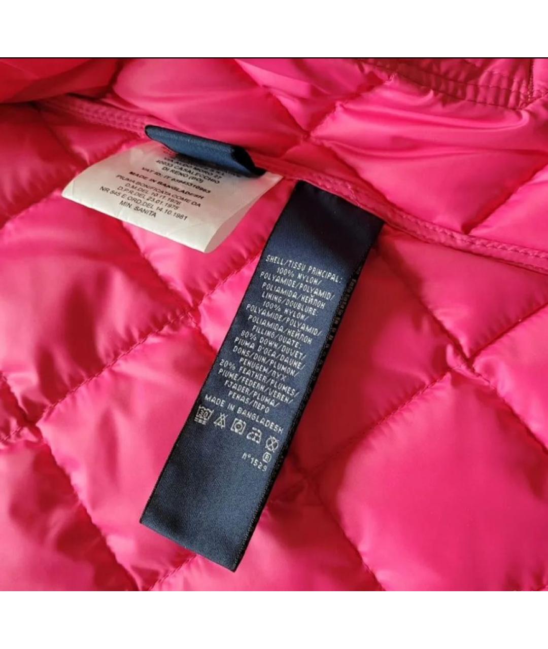 RALPH LAUREN Фуксия жилет, фото 4
