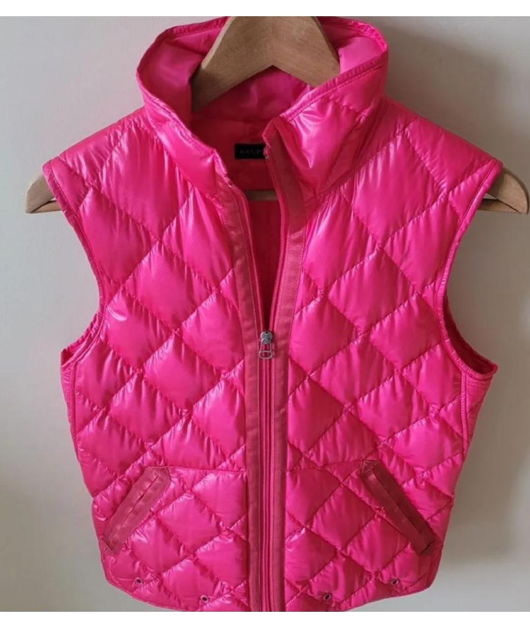 RALPH LAUREN Фуксия жилет, фото 6