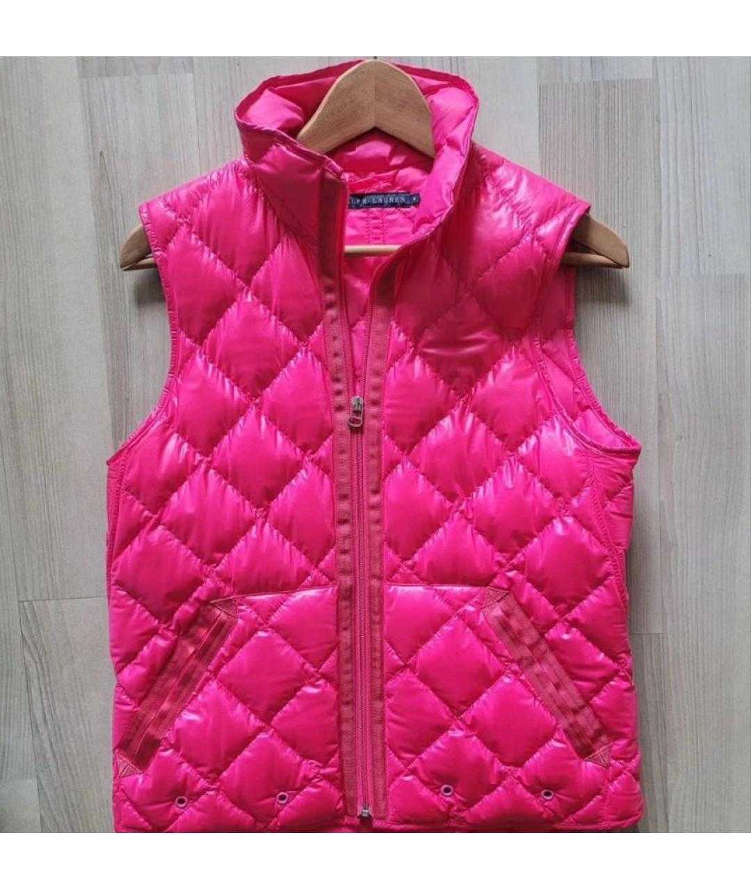 RALPH LAUREN Фуксия жилет, фото 2