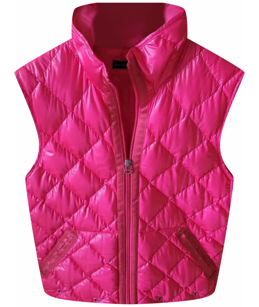 RALPH LAUREN Фуксия жилет, фото 1