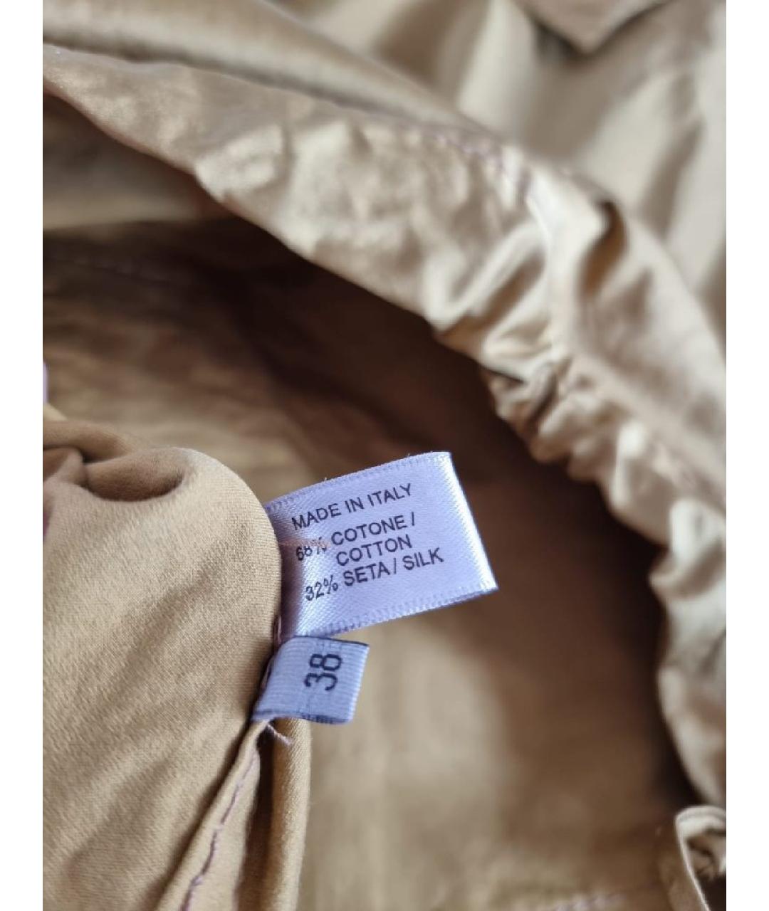 BOTTEGA VENETA Желтая хлопковая футболка, фото 7