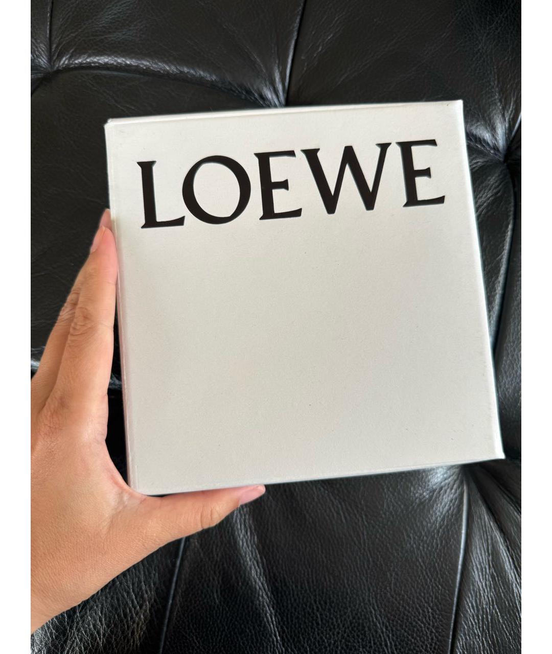 LOEWE Коричневый кожаный ремень, фото 5