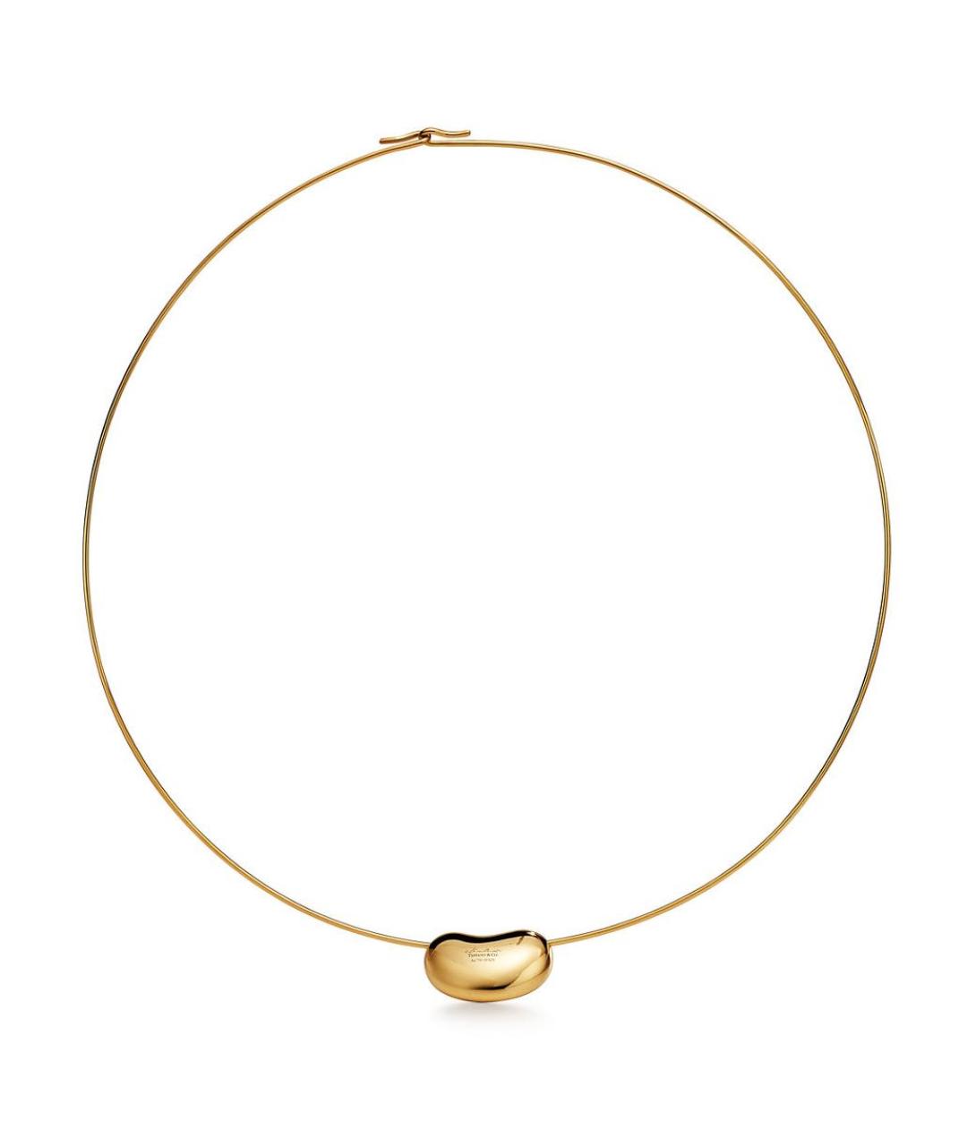 TIFFANY&CO Золотое колье из желтого золота, фото 4