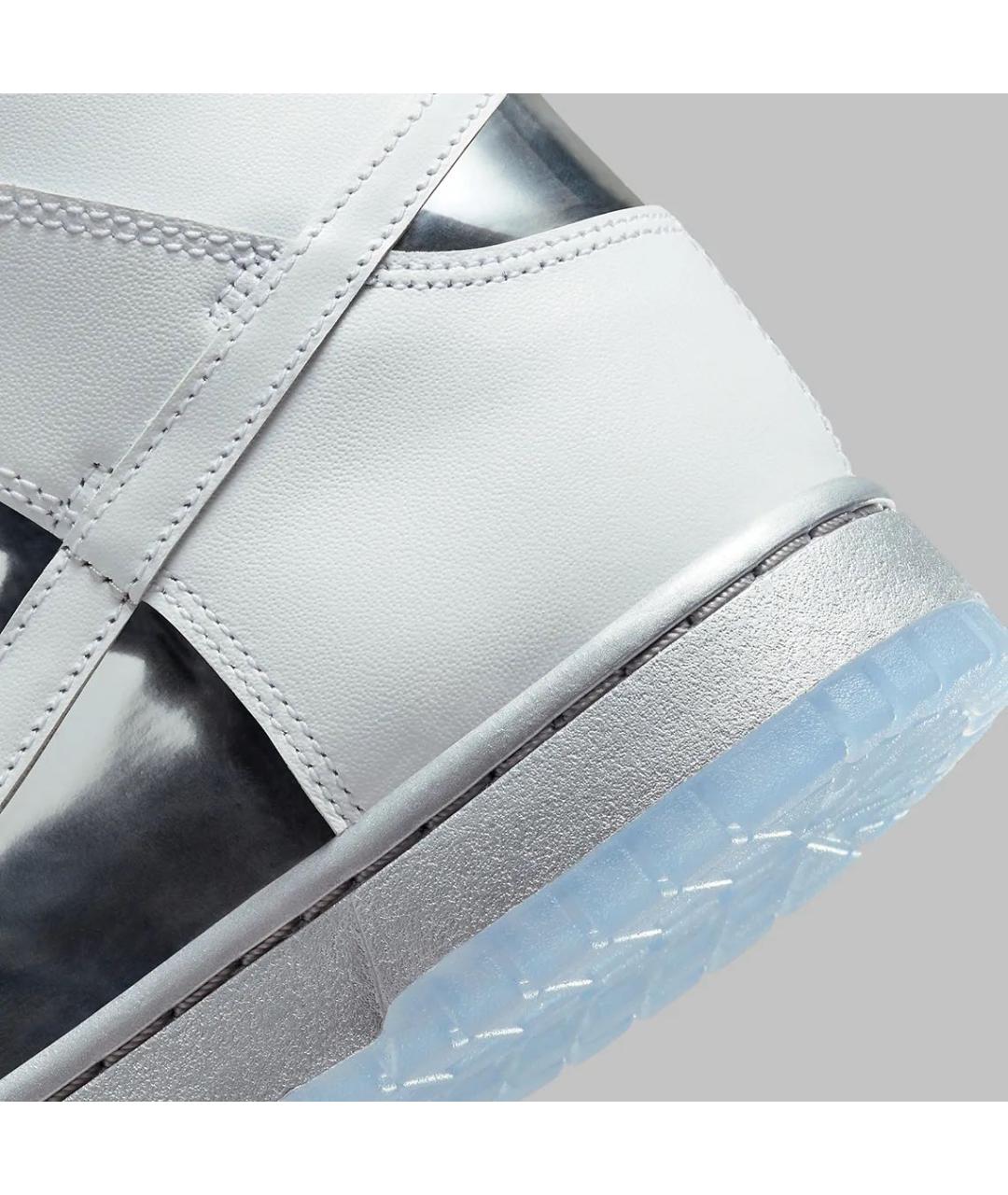NIKE Серые кожаные кеды, фото 7