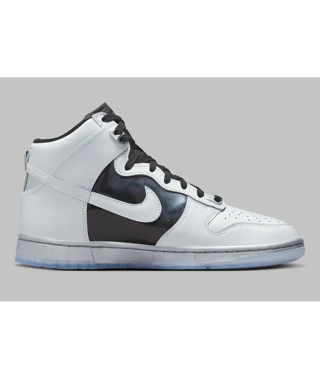 NIKE Серые кожаные кеды, фото 8