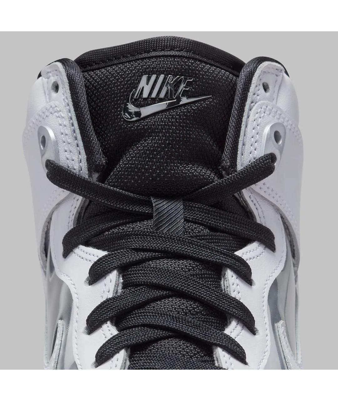 NIKE Серые кожаные кеды, фото 6