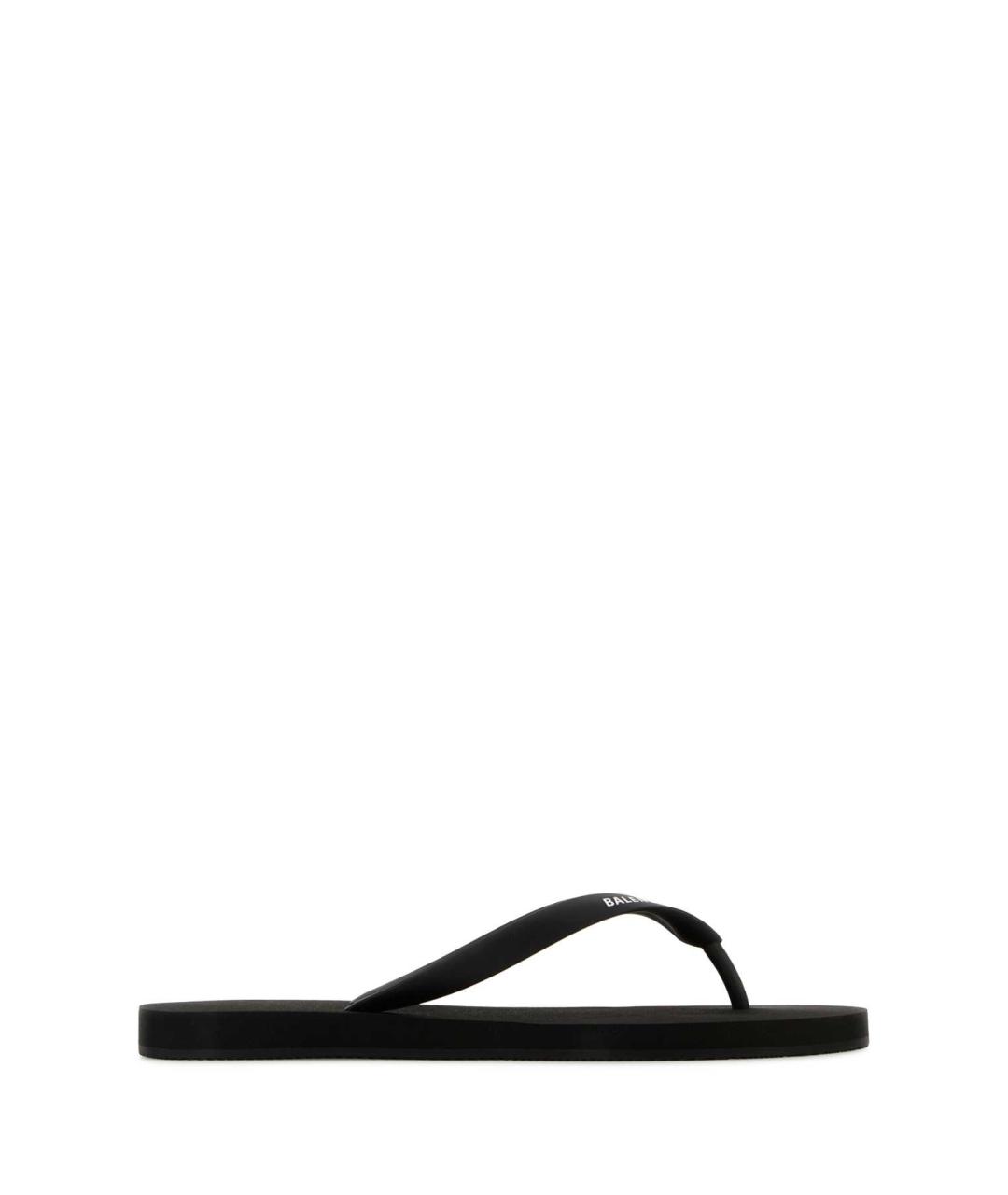 BALENCIAGA Черные шлепанцы, фото 1