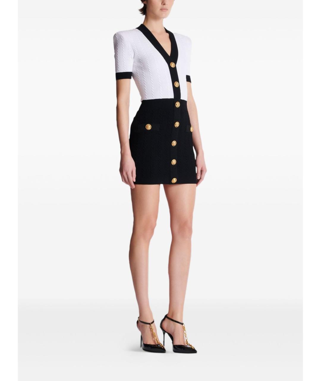 BALMAIN Мульти вискозное повседневное платье, фото 6