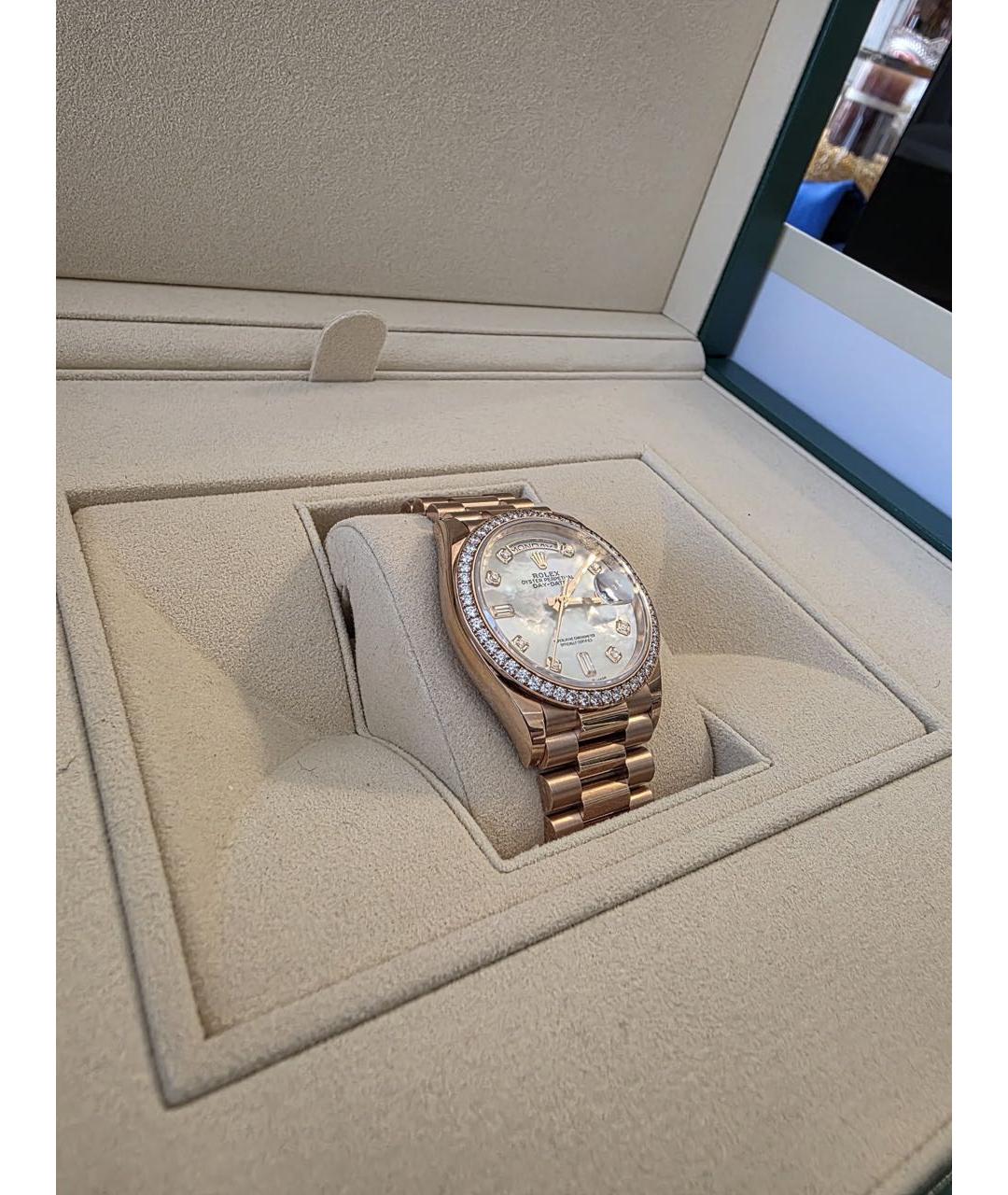 ROLEX Часы из розового золота, фото 2
