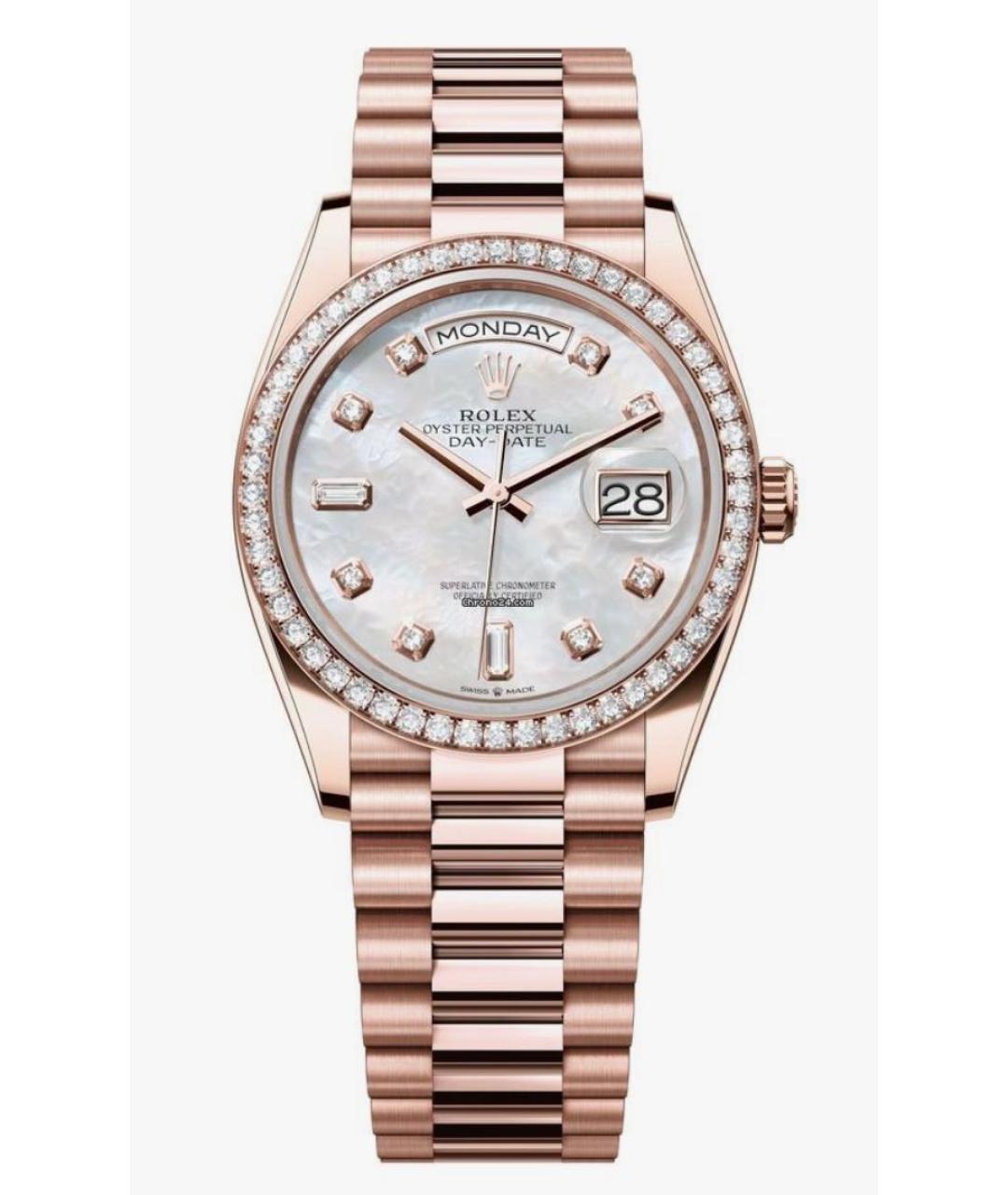 ROLEX Часы из розового золота, фото 8