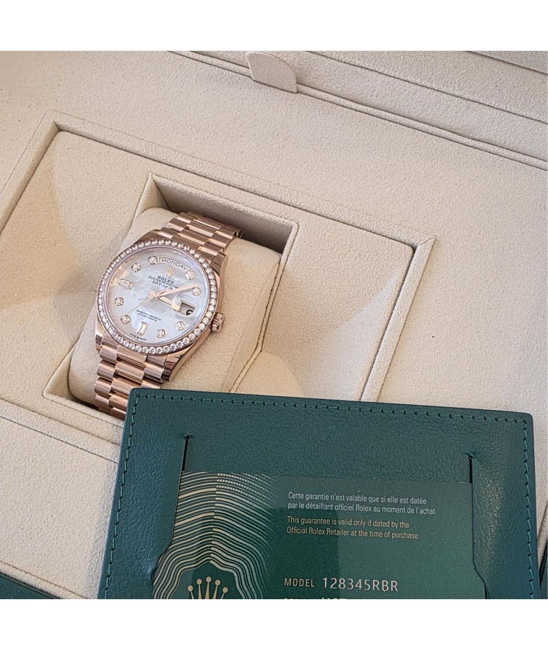 ROLEX Часы из розового золота, фото 7