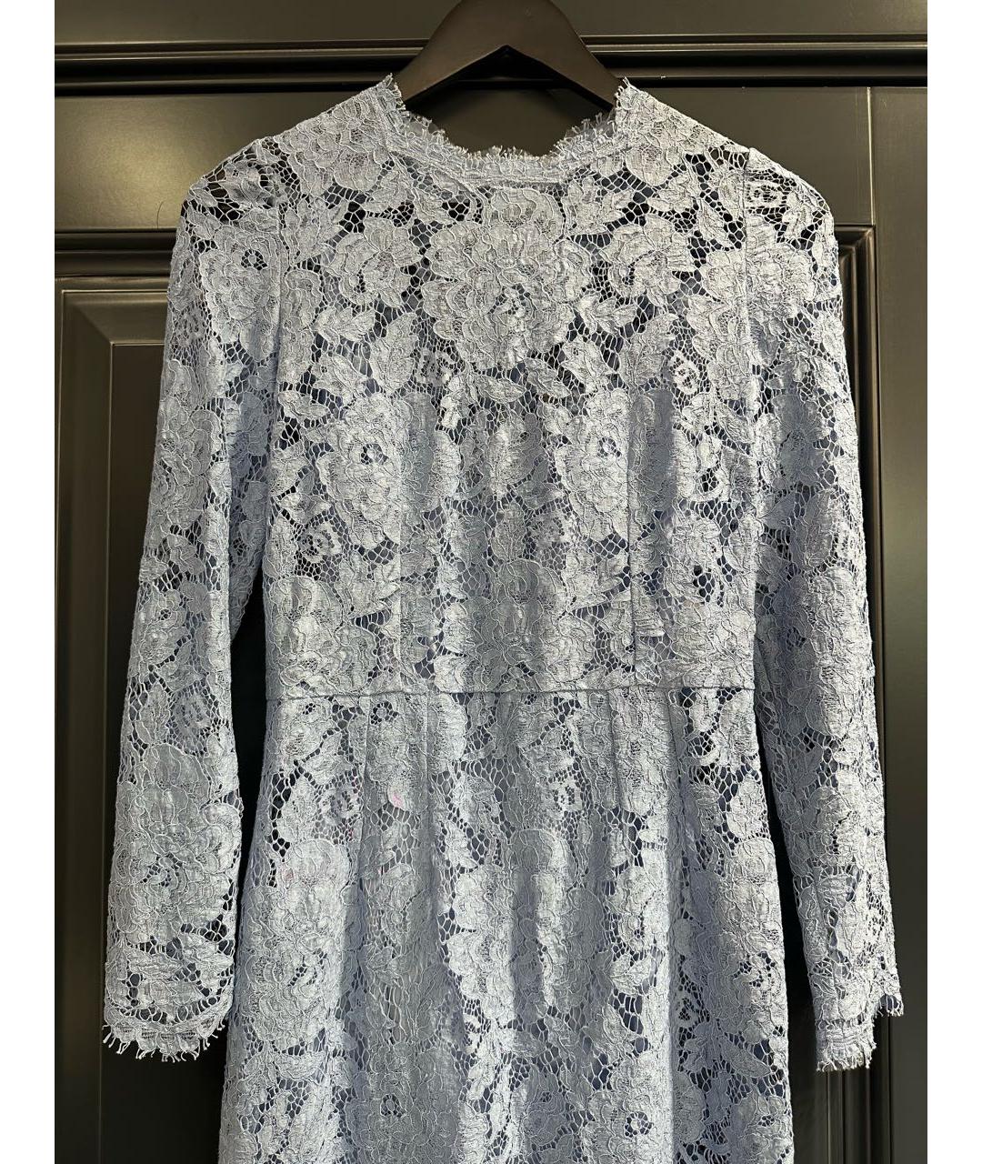 DOLCE&GABBANA Голубое коктейльное платье, фото 3
