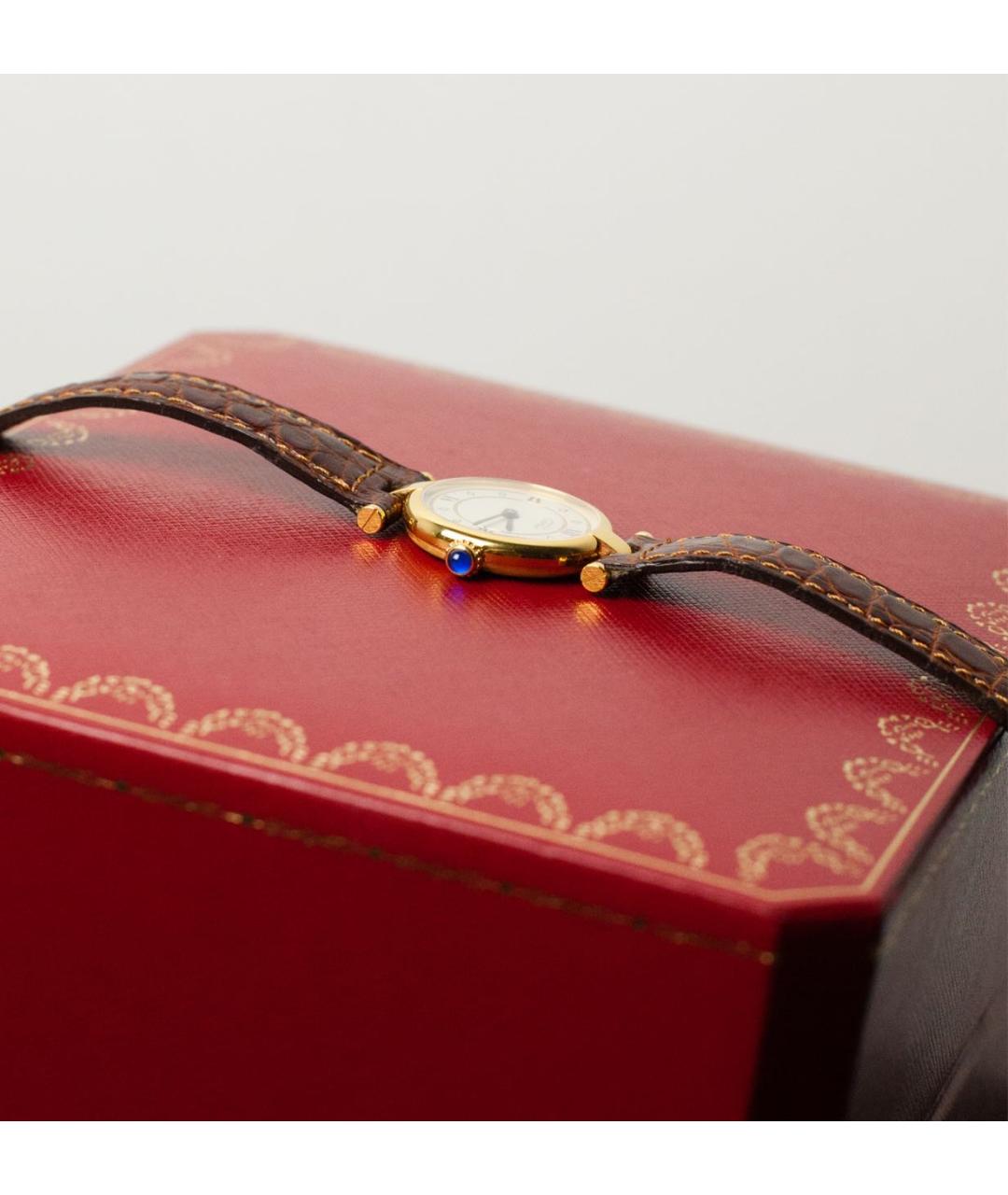 CARTIER Золотые часы, фото 8
