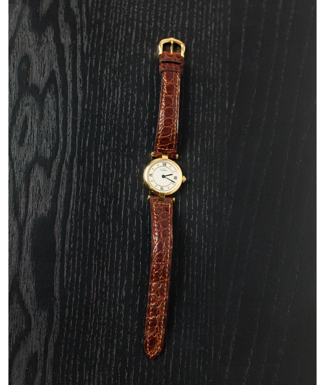 CARTIER Золотые часы, фото 2