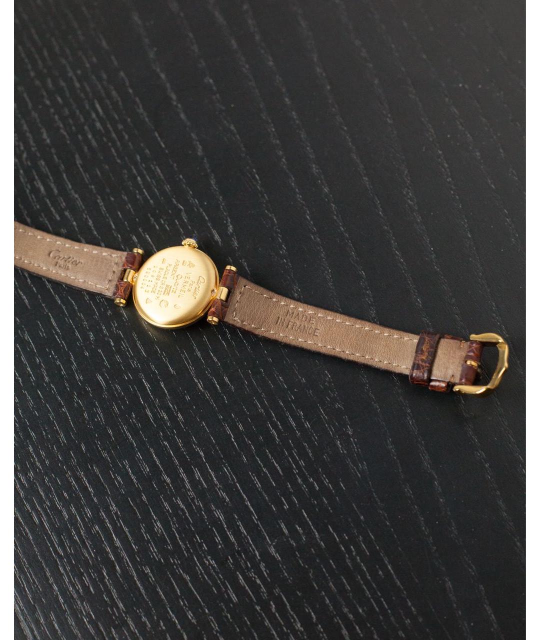 CARTIER Золотые часы, фото 7