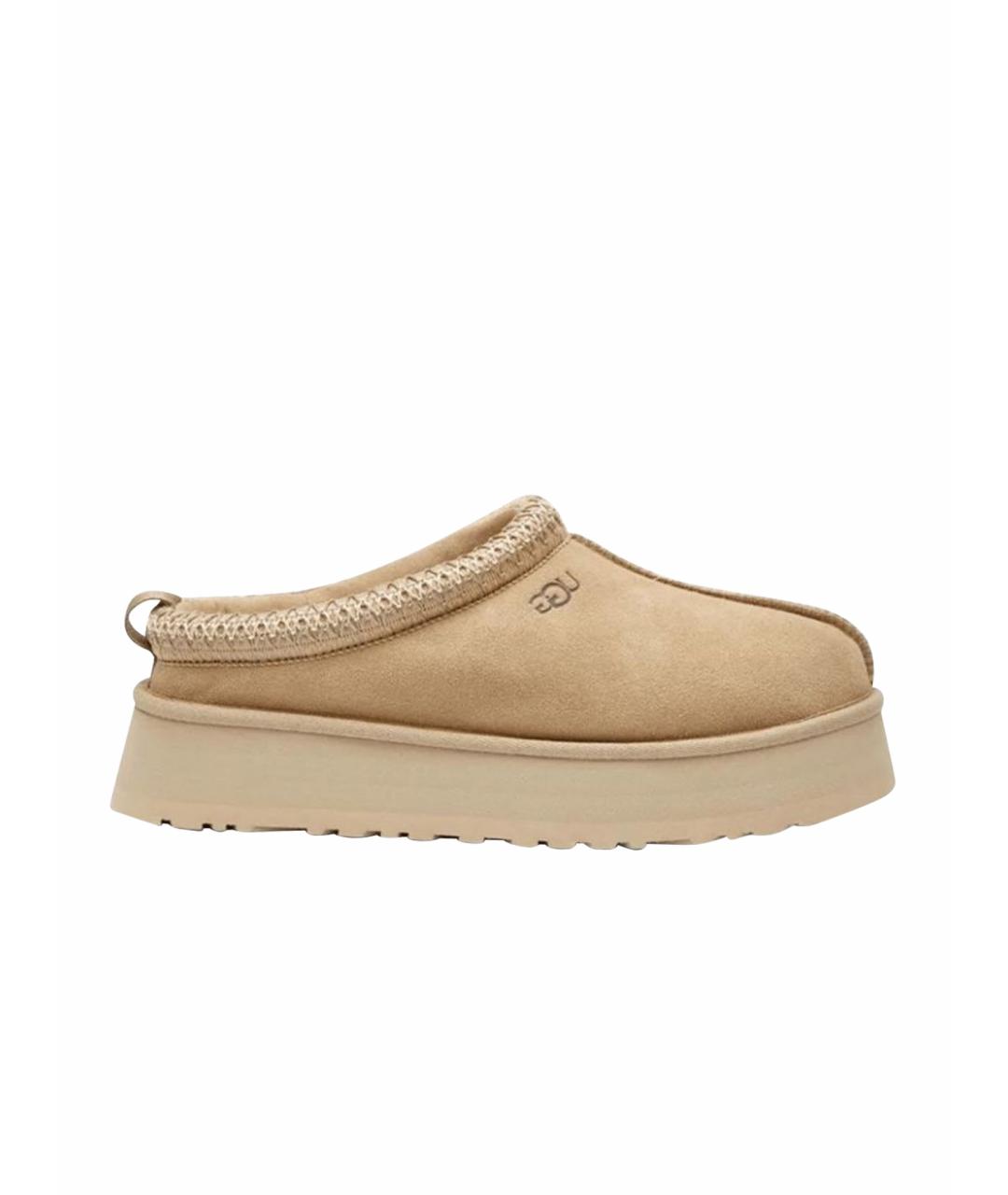 UGG AUSTRALIA Бежевые сабо, фото 1